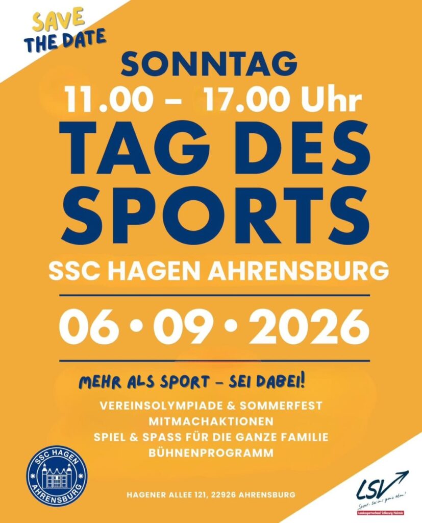 Tag des Sports SSC Hagen Ahrensburg