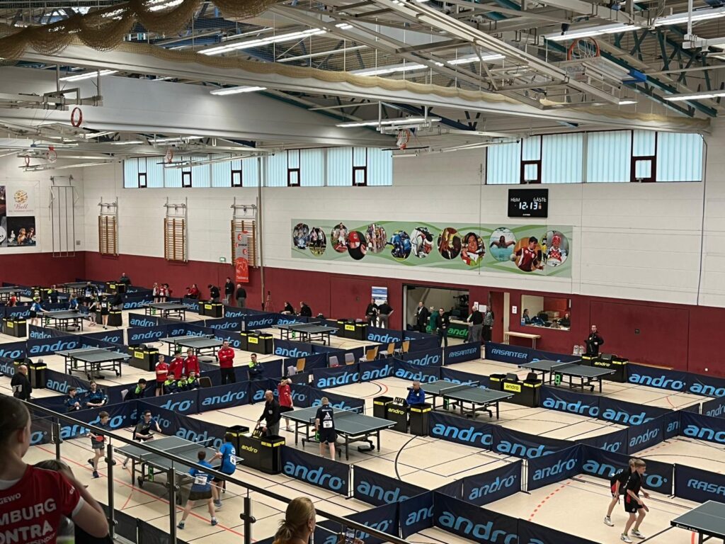Deutschland-Pokal Jungen 13: Hannes Schubert und der TTVSH erreichen einen hervorragenden 7. Platz