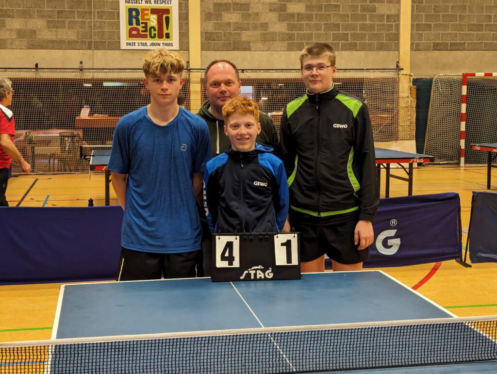 Hannes Schubert beim International Youth Cup in Hasselt/Belgien