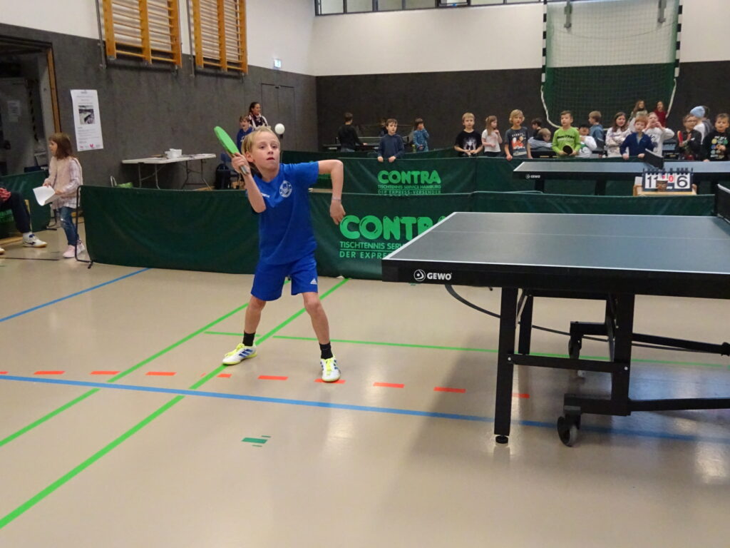 Oscar Brose beim Bundesfinale der Minis