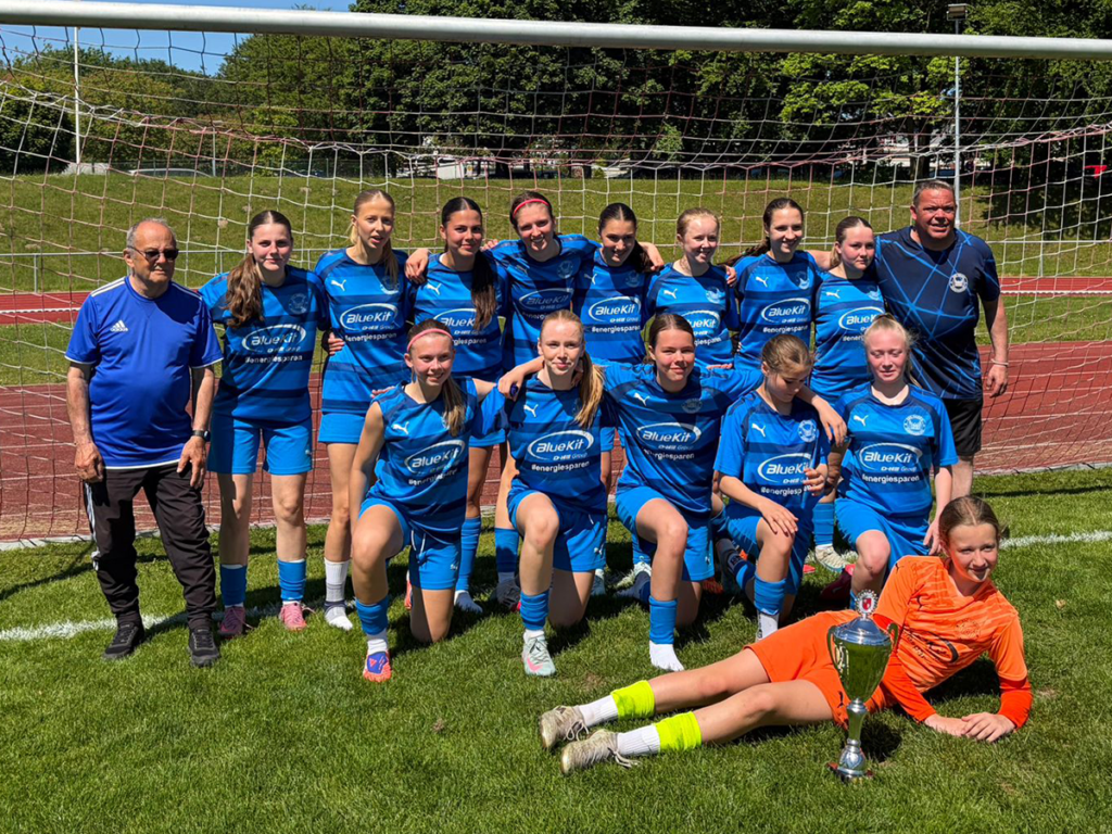 Unsere 1. B-Juniorinnen gewinnen den Kreispokal