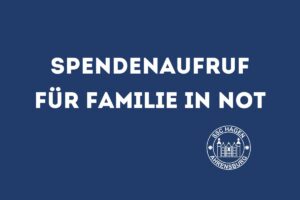 Spendenaufruf für Familie in Not